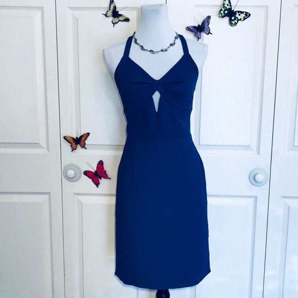 19 Cooper Dresses & Skirts - Sexy Blue Strappy Mini Dress